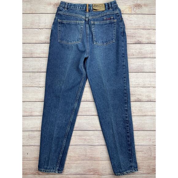 VTG Coca Cola Button Fly Mom Jeans - Picture 4 of 8